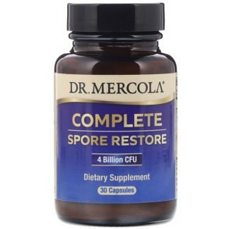 Dr. Mercola, Complete Spore Restore（コンプリートスポアレストア）、40億のCFU、30カプセル
