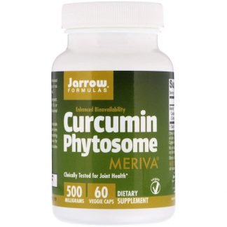 Jarrow Formulas, Meriva（メリーバ）配合クルクミンフィトソーム、500mg、ベジカプセル60粒