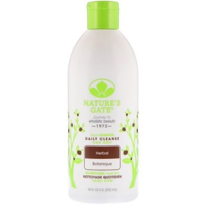 Nature's Gate, ハーブ デイリークレンズシャンプー, 18液量オンス（532 ml）