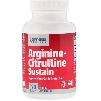 Jarrow Formulas, アルギニン-シトルリンサステイン、120錠