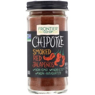 Frontier Natural Products, Chipotle, Smoked Red Jalapenos, 2.15 oz (61 g)