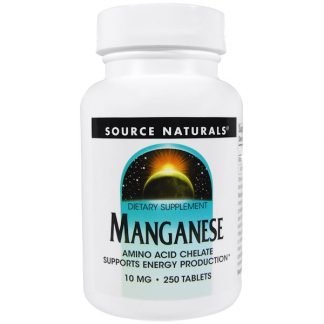 Source Naturals, マンガン, 10 mg, 250錠