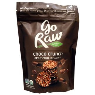 Go Raw, Choco Crunch Sprouted Cookies、3オンス(85 g)