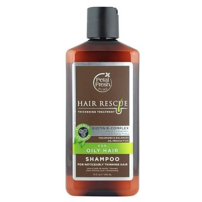 Petal Fresh, Pure, ヘアレスキュー、髪を濃くするトリートメントシャンプー、355ml