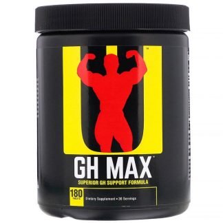Universal Nutrition, GH（成長ホルモン）マックス, GHサポートサプリメント, 180錠