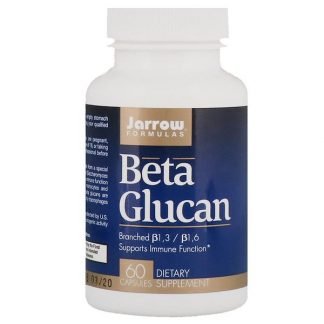 Jarrow Formulas, ベータグルカン、免疫サポート、カプセル60粒