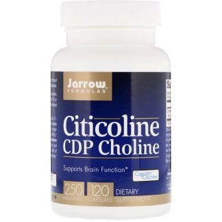 Jarrow Formulas, シチコリン, CDPコリン, 250 mg, カプセル120粒