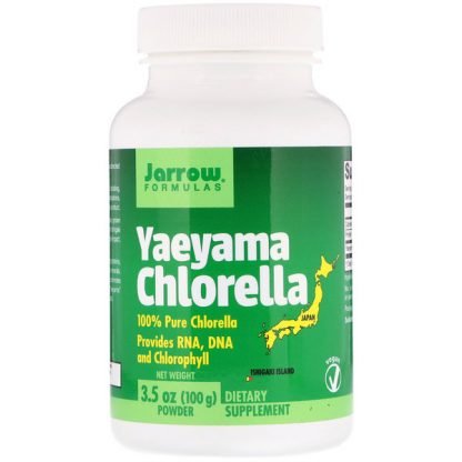 Jarrow Formulas, ヤエヤマクロレラ粉末、100g（3.5oz）