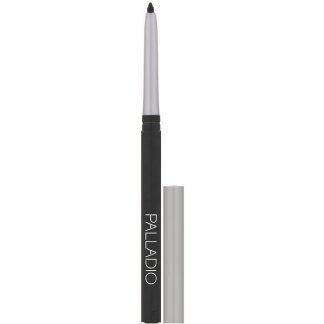 Palladio, 防水アイライナー、ピュアブラック、0.28g