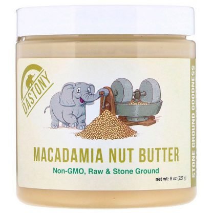Dastony, マカダミアナッツバター、8 oz (227 g)