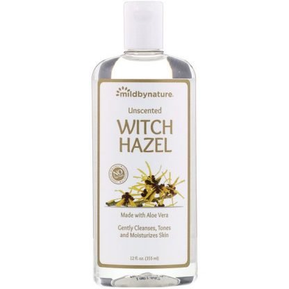 Mild By Nature, ウィッチヘーゼル、無香料、アルコール不使用、355 ml