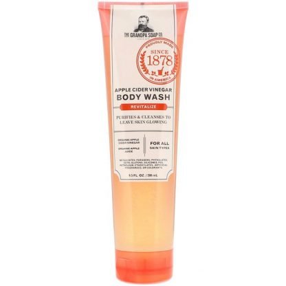Grandpa's, アップリサイダービネガー・ボディウォッシュ、リバタライズ、9.5 fl oz (280 ml)