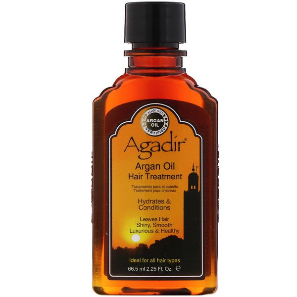 Agadir, アルガンオイル、ヘアトリートメント、66.5ml(2.25fl oz)