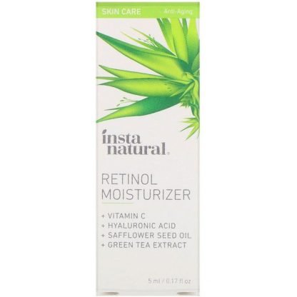 InstaNatural, Retinol Moisturizer, Anti-Aging, 0.17 fl oz (5 ml) (Discontinued Item)