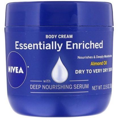 Nivea, ボディクリーム、エッセンシャリーリッチ、382g（13.5液量オンス）