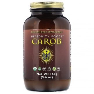 HealthForce Superfoods, インテグリティフーズ、キャロブ、160g