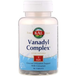 KAL, Vanadyl Complex, 90 Tablets