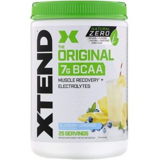 Scivation, Xtend、オリジナル７7G BCAA、ナチュラルゼロ、ブルーベリーレモネード、367.5g