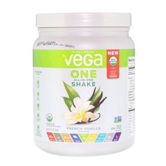 Vega, ワン, オールインワンシェイク, フレンチバニラ, 12.2オンス (344 g)