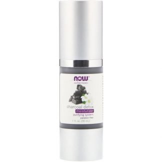 Now Foods, ソリューションズ、チャコールデトックス・モイスチャライザー、1液量オンス (30ml)