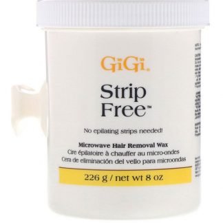 Gigi Spa, ストリップフリーマイクロウェーブ脱毛ワックス、226g