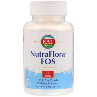 KAL, NutraFlora FOS、4 oz (113 g)