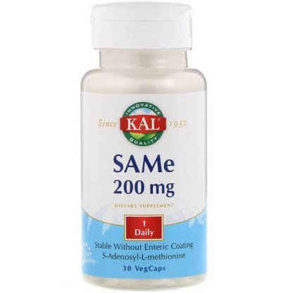 KAL, SAMe, 200 MG, 30 VegCaps