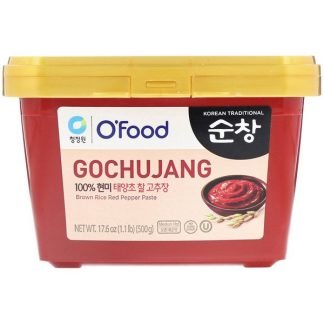 Chung Jung One, ゴチュジャン玄米赤唐辛子ペースト、1.1 lb (500 g)
