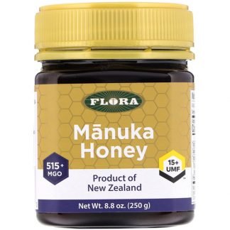Flora, マヌカハニー、MGO 515+、250g（8.8oz）