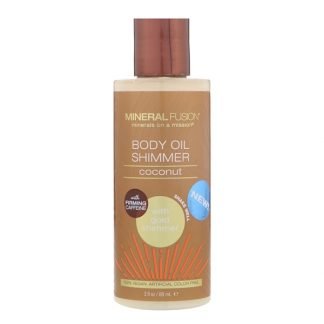 Mineral Fusion, ボディー オイル シマー、ゴールド シマー、3 fl oz (88 ml) (Discontinued Item)