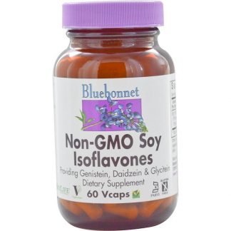 Bluebonnet Nutrition, 非遺伝子組み換え 大豆イソフラボン、60 ベジカプセル