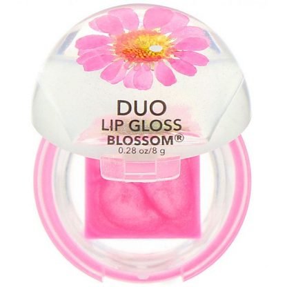 Blossom, デュオリップグロス、マゼンタフラワー、8g