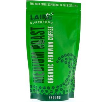 Laird Superfood, オーガニックペルーコーヒー、ミディアムロースト、グラウンド、12オンス (340 g) (Discontinued Item)