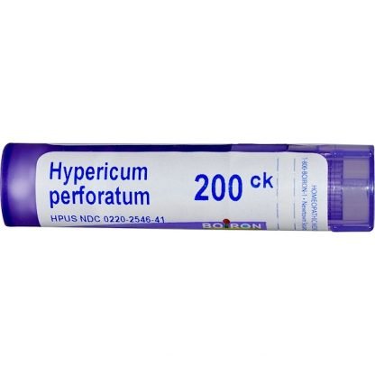 Boiron, Single Remedies, Hypericum Perforatum（ハイペリカム パフォレイタム）、200CK、約80ペレット
