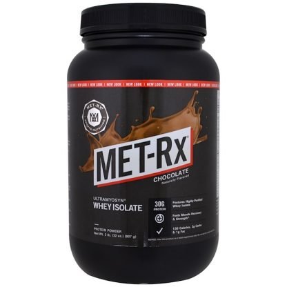 MET-Rx, ウルトラミュシン・ホエイアイソレート, チョコレート味, 32 oz (907 g)