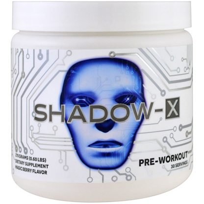 Cobra Labs, Shadow-Xプレワークアウト、マジックベリーフレーバー、0.60ポンド (270 g)