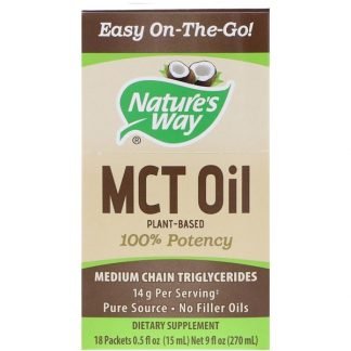Nature's Way, MCTオイル、18 パケット、各0.5 fl oz (15 ml)