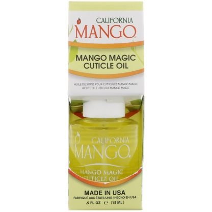 California Mango, マンゴマジック・キューティクルオイル、0.5 fl oz (15 ml)