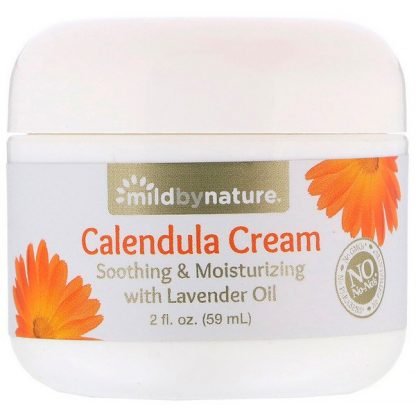 Mild By Nature, カレンデュラ（キンセンカ）クリーム、2液量オンス（59 ml）