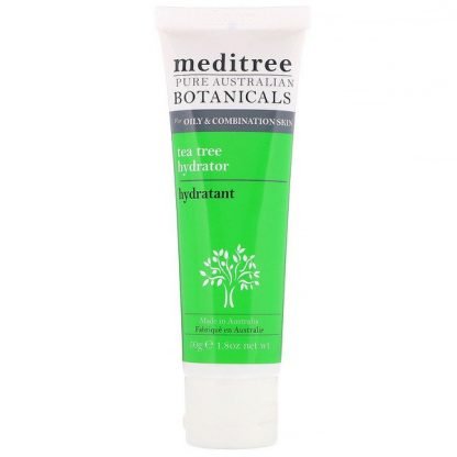 Meditree, ピュアオーストラリアン・ボタニカル、ティーツリーハイドレーター、オイリー・混合肌用、1.8 oz (50 g)
