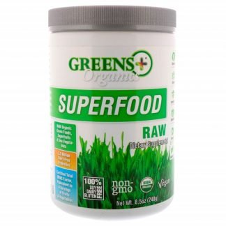 Greens Plus, オーガニックスーパーフード、未加工、 8.5 oz (240 g)