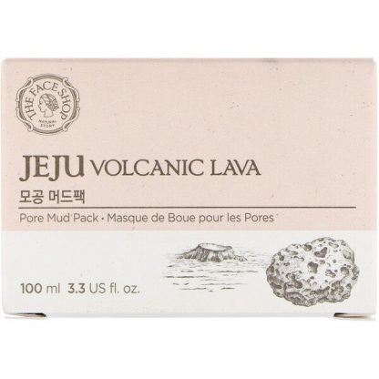 The Face Shop, 済州火山土、毛穴用マッドパック、3.3 fl oz (100 ml)
