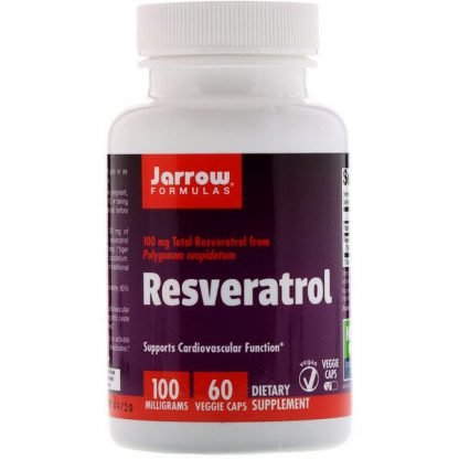 Jarrow Formulas, レスベラトル100, 60 ベジカプセル