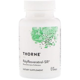 Thorne Research, ポリレスベラトロール-SR、60カプセル