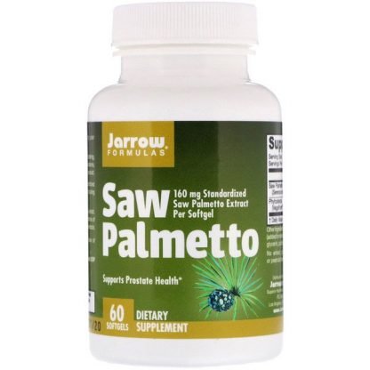 Jarrow Formulas, ソーパルメット, 160 mg, 60 ソフトジェル