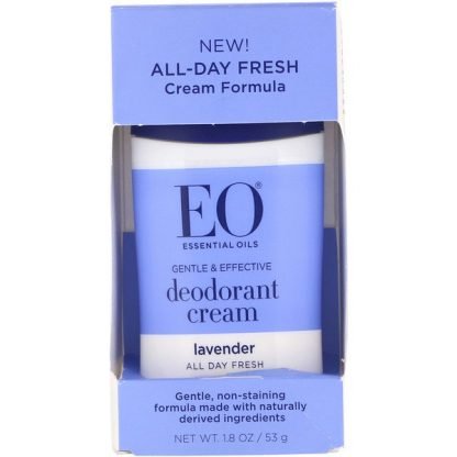 EO Products, デオドラントクリーム、ラベンダー、53g