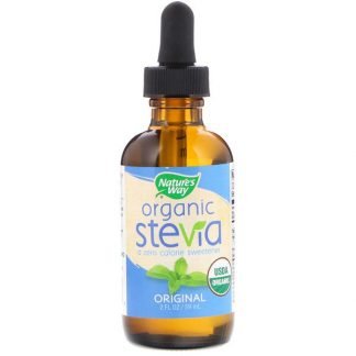 Nature's Way, オーガニックステビア、 オリジナル、 2 液量オンス (59 ml)