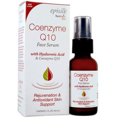 Hyalogic , エピシルク, コエンザイムQ10 フェイス・血液, 1 オンス (30 ml)