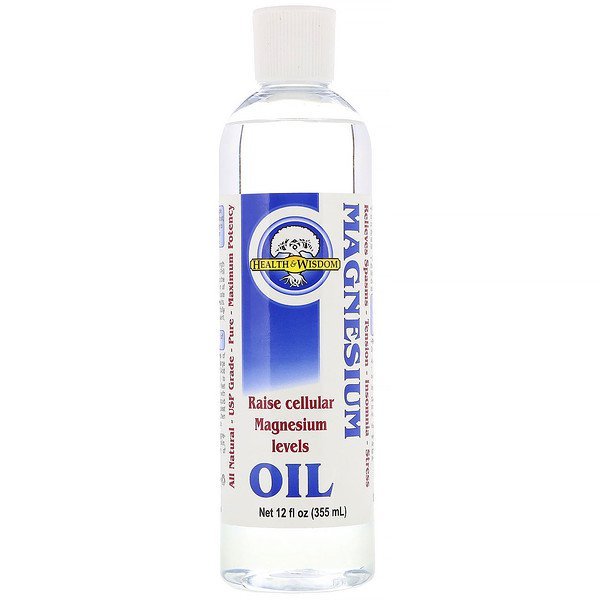 Health and Wisdom Inc., マグネシウムオイル、 12液量オンス (355 ml)