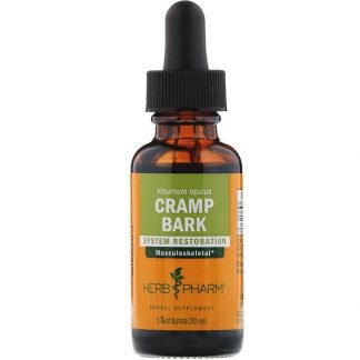 Herb Pharm, カンボク（Cramp Bark）, 1液量オンス（30 ml）